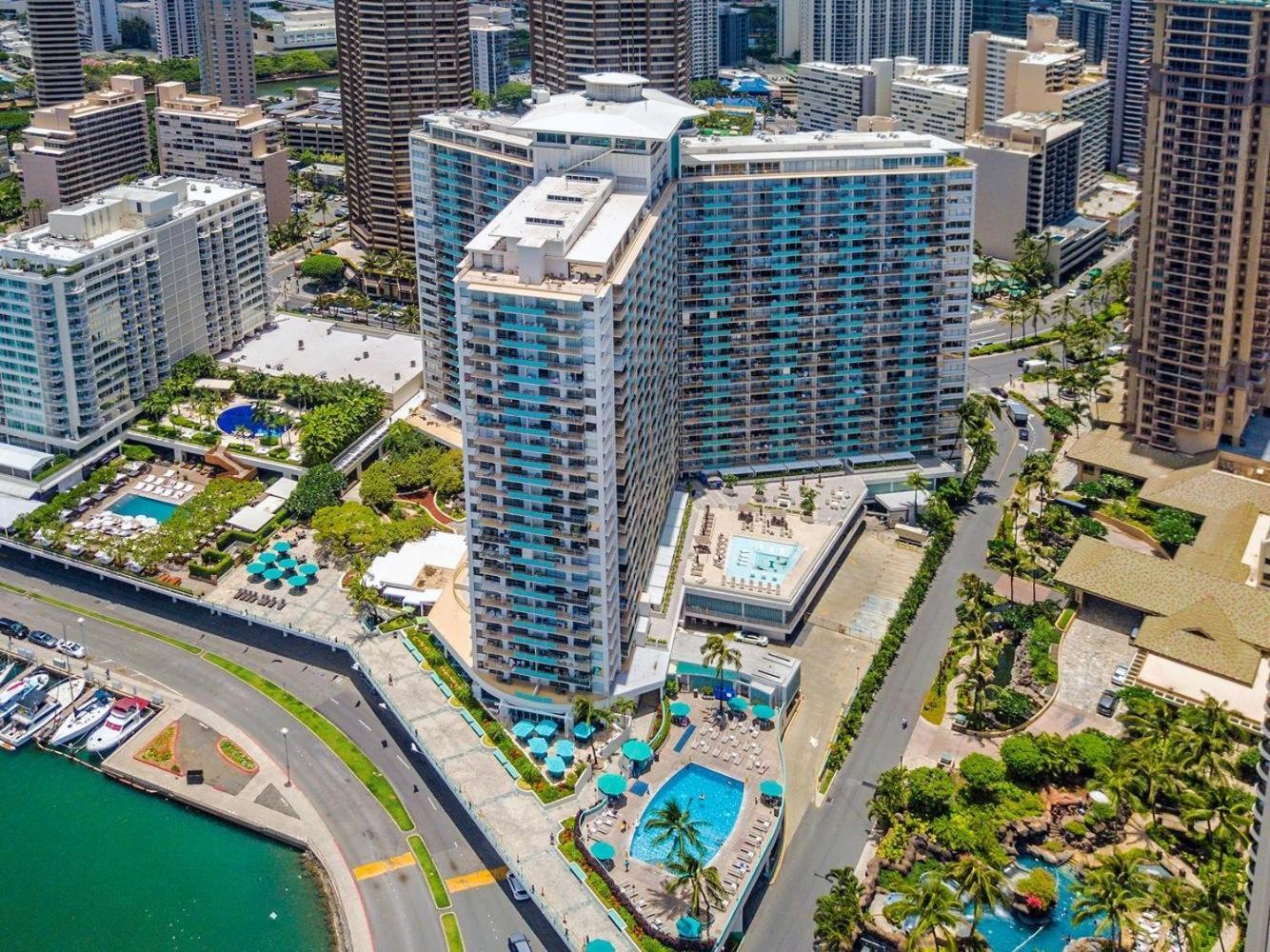 Ilikai Tower One Bedroom Lagoon View Waikiki Condos With Lanai & Free Wifi Honolulu Camera foto