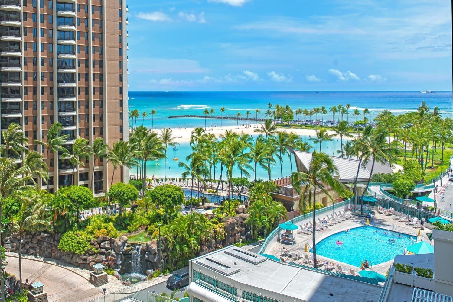 Ilikai Tower One Bedroom Lagoon View Waikiki Condos With Lanai & Free Wifi Honolulu Camera foto