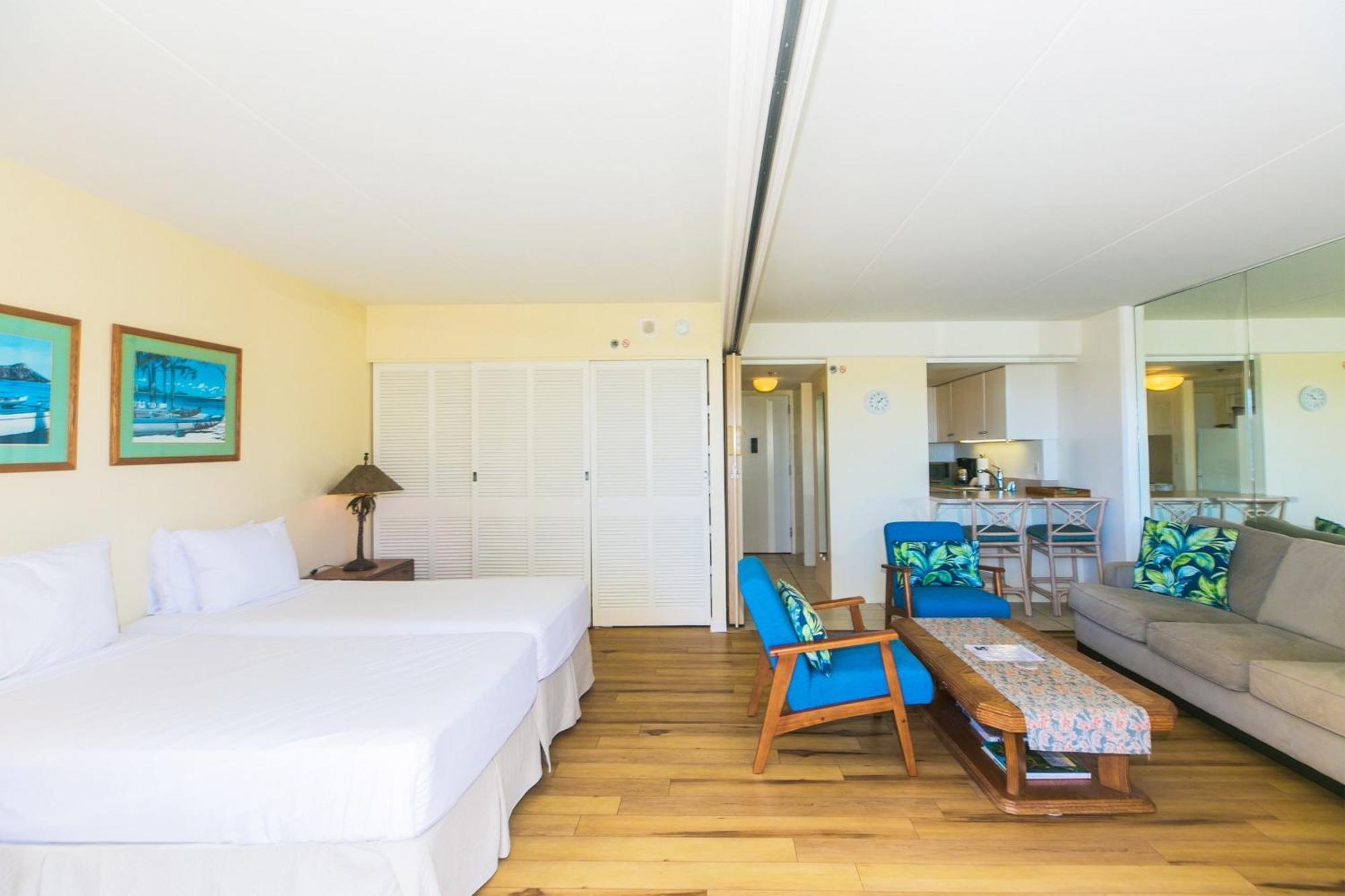 Ilikai Tower One Bedroom Lagoon View Waikiki Condos With Lanai & Free Wifi Honolulu Camera foto