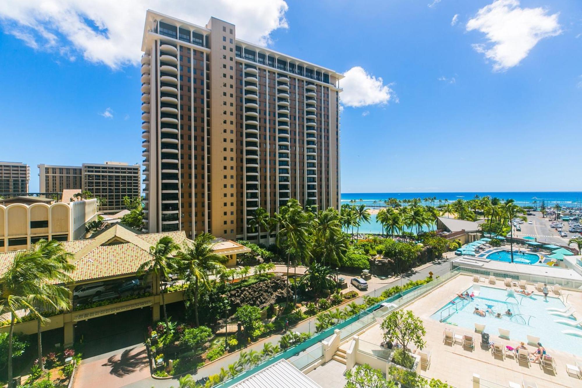 Ilikai Tower One Bedroom Lagoon View Waikiki Condos With Lanai & Free Wifi Honolulu Camera foto